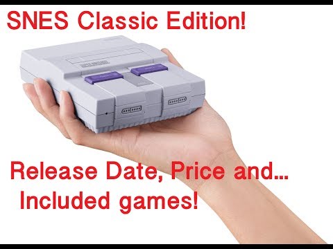 Snes Classic edition announced!