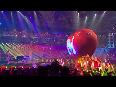 Mika Medley Interval Act at Eurovision 2022, from the audience
