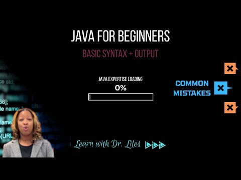 Java For Beginners Basic Syntax Output Common Mistakes