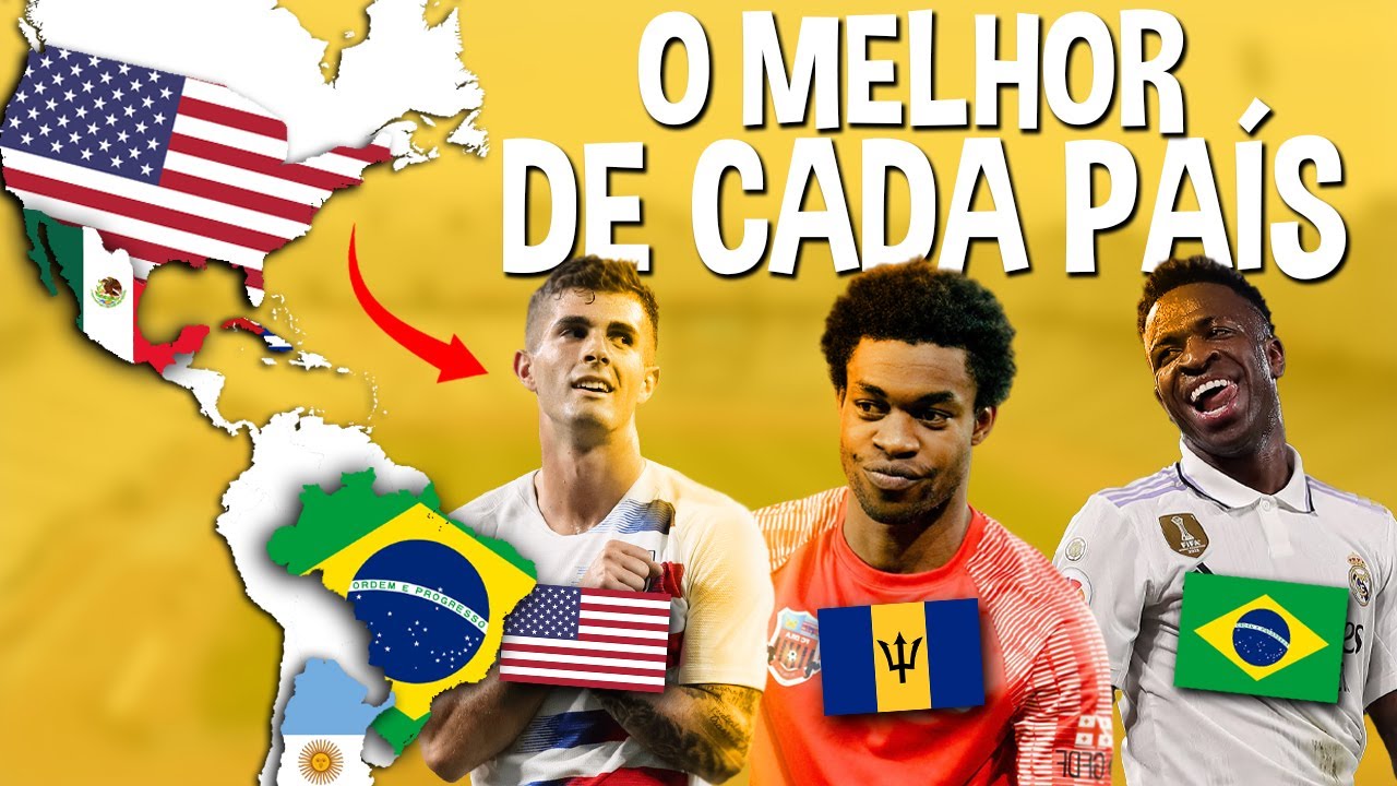 O Melhor Jogador de CADA PAÍS das Américas