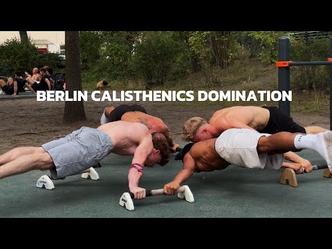BIG Calisthenics Sesh with the boys (Germany)