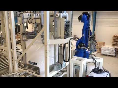 Four loop bigbag filling system