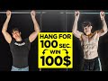 Hang For 100 Seconds Brutal Competition