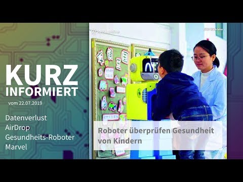Datenverlust, AirDrop, Gesundheits-Roboter, Marvel | Kurz informiert vom 22.07.2019