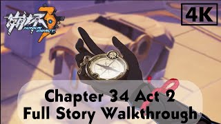 Honkai Impact 3 - Chapter 34 Act 2 The Moon's Origin and Finality | JP Dub EN Sub 4K 60FPS