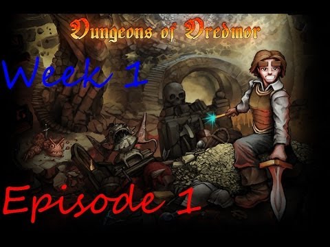 Weekly Runs!!! - Week 1 - Dungeons Of Dredmor - Ep. 1 - Death Surrounds Me Singing To Me Softly