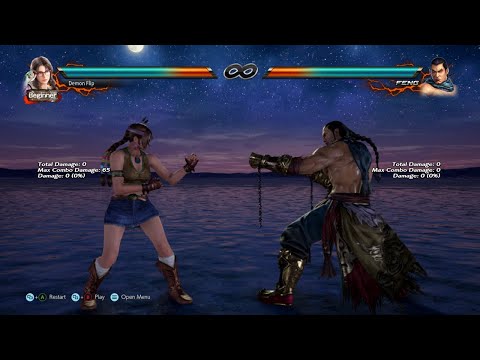 Tekken 7 Julia uf,4,3 all possible combos....🎮🕹