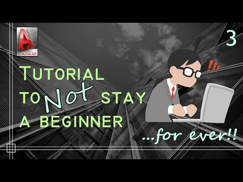 AutoCAD Complete tutorial for Beginners Learn to use Autocad in 60 minutes Part 1
