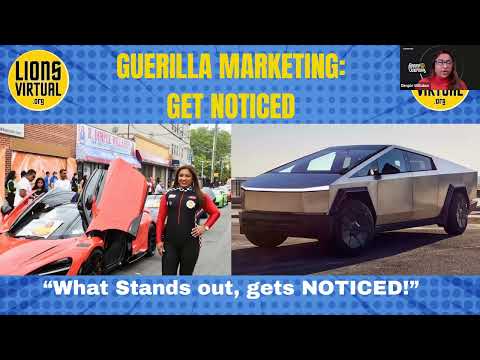 Get Noticed: Guerilla Marketing