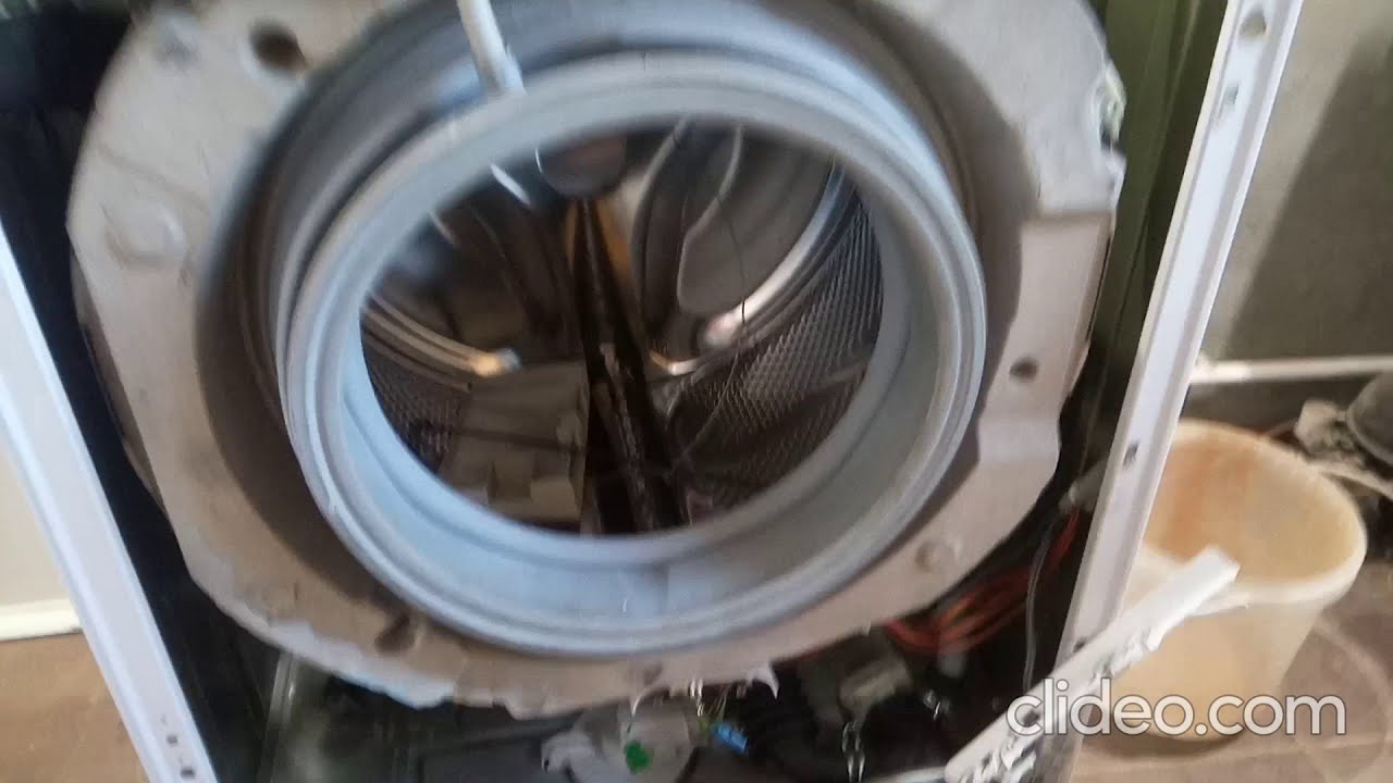 СИМЕНС СИЛЬНЫЙ ШУМНА НА ОТЖИМЕ. Замена подшипников стиральная машина Siemens IQ