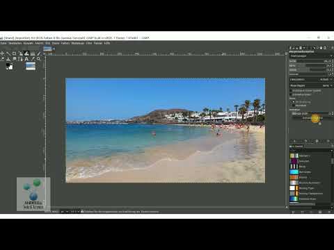 Gimp 2022 #21 TOOL Warp (GIF Animation erstellen)