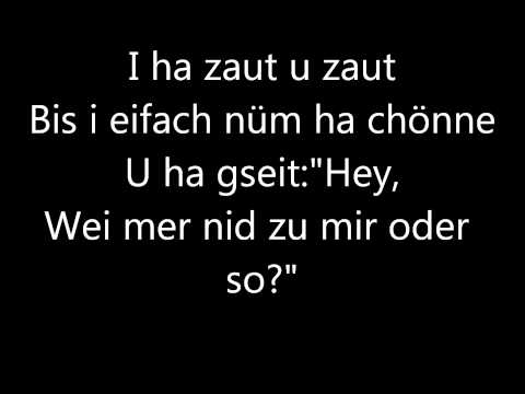 Züri West - I schänke dr mis Härz LYRICS