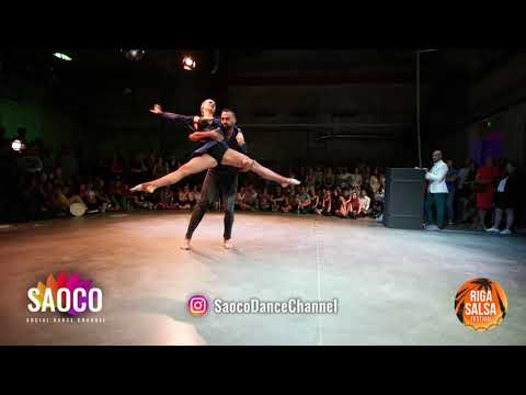 Talal Benlahsen and Edyta Czagowiec Show at Riga Salsa Festival 2018, Saturday 11.08.2018