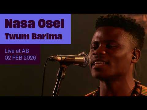 Nana Osei Twum Barima Live at AB - Ancienne Belgique