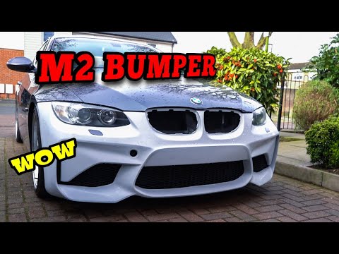 Fitting BMW M2 Bumper to My BMW E92 335i