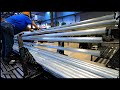 Industrial Steel Pipe Manufacturing Factory Mass Production Process