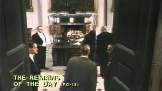 The Remains of the Day (1993) Video