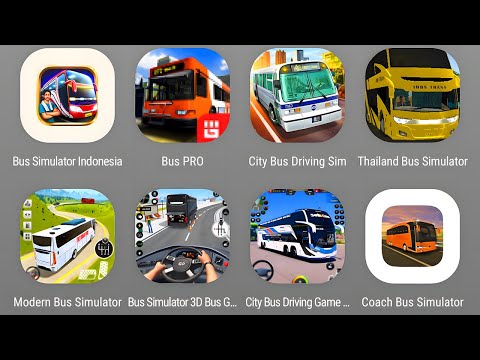 Bus Games:Bus Simulator Indonesia,Bus PRO,City Bus Driving,Thailand Bus Sim,Modern Bus Simulator