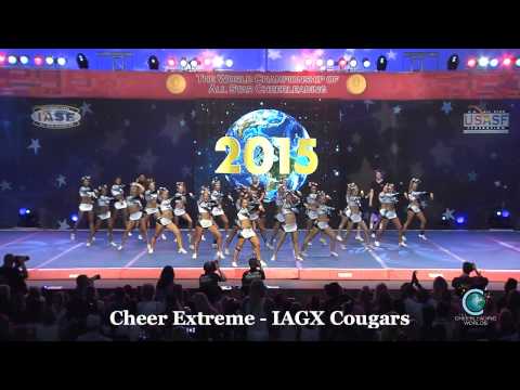 Cheer Extreme IAGX Cougars International Open 5 Finals