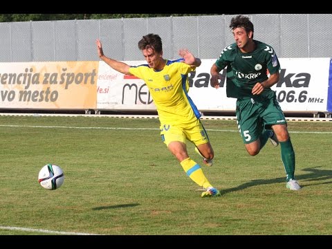 5. krog Krka - Domžale 0:4, Prva liga Telekom Slovenije 2015/16