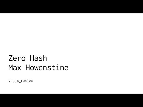 Zero Hash technical briefing thumbnail