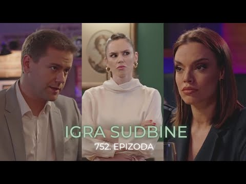 Igra sudbine 752. epizoda - Suočavanje Alekse i Senke sa Milom! (sadržaj epizode)