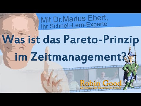 Was ist das Pareto-Prinzip im Zeitmanagement?