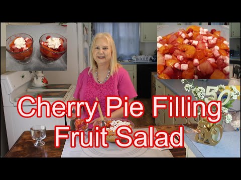 Cherry Pie Filling Fruit Salad