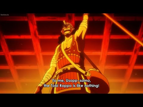Usopp Is A Winner, Usopp Vs Tobi Roppo