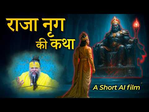 राजा नृग की कथा | An AI Short Video | Pujya Premanand Govind Sharan Ji Maharaj
