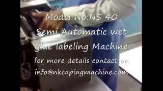 Semi Automatic Sticker Labeling Machine 
