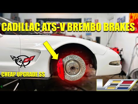 C5 Corvette ATS-V Brembo Brake Upgrade!!! - CHEAP BIG BRAKE KIT