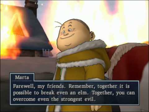 140 Dragon Quest 8 Cut-scene - Marta Encounters Sir Leopold at the Ruins