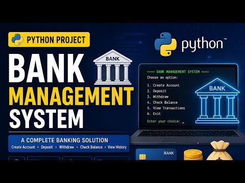 Bank Management System Using Python Python Scripting Project