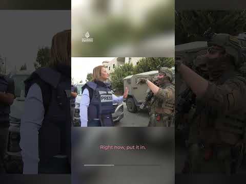 Israeli soldier stops Al Jazeera reporter at gunpoint in occupied West Bank