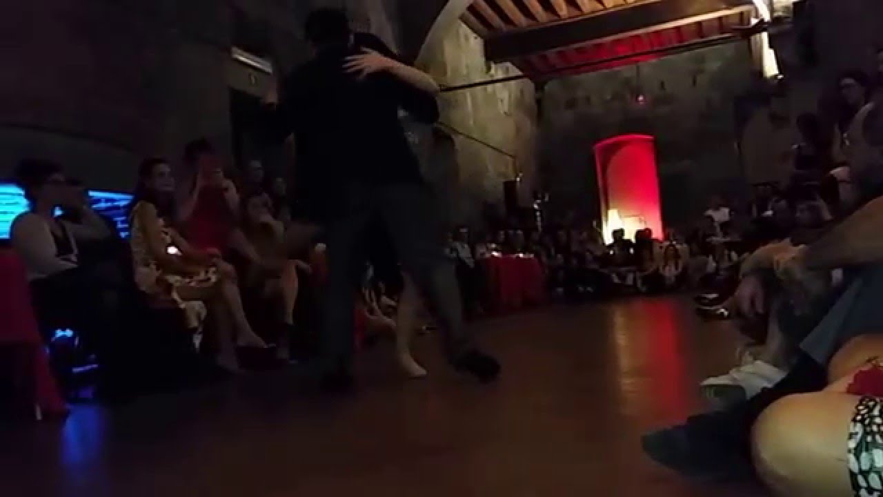 Carlitos Espinoza and Ariadna Naveira. Dec 2015