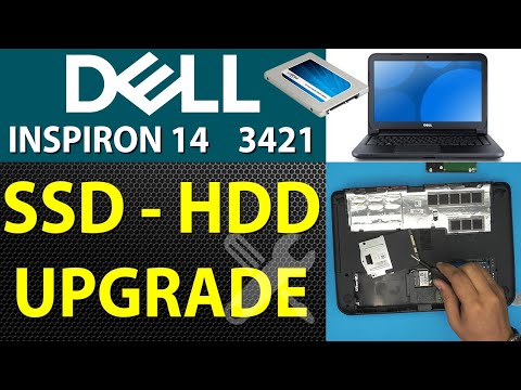 Dell Inspiron 14 3421 SSD HDD Upgrade 💻