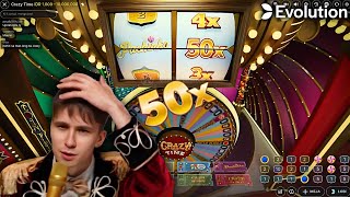 Crazy Time Big Win Today, Oh My God ! TOPSLOT 50X ! A Very Surprising Session For All Players !!!!