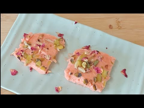 Rose Sandesh recipe #Cheena dessert #Panner sweet #yummy icecream like dessert #easyrecipe #sandesh 