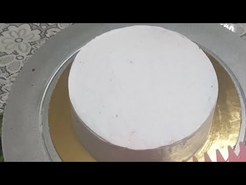 How to crumb coat a Cake | Basic crumb coat easy tutorial| @Shubhra tasty food#cake #egglesscake