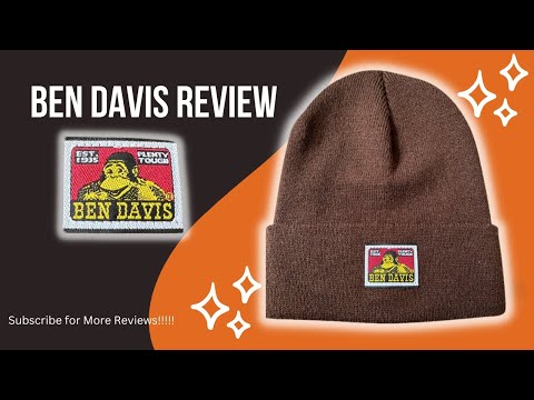 Ben Davis Clothing Review | BROWN | beanie American made