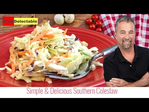 How To Make Simple & Delicious Southern Coleslaw