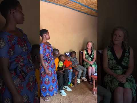 Sponsors Visits Her Sponsored Child  #compassioninternational