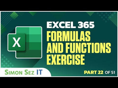 Excel 365 for Beginners Getting Started and Introduction 1 of 51