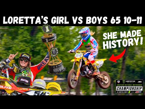 The 1st EVER Girl Racer to Win Loretta’s in an ALL BOYS CLASS!! Raycin Kyler Championship Race
