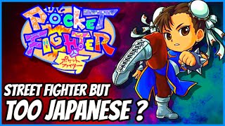 POCKET FIGHTER - The Street Fighter That was TOO JAPANESE !? - Gaming History