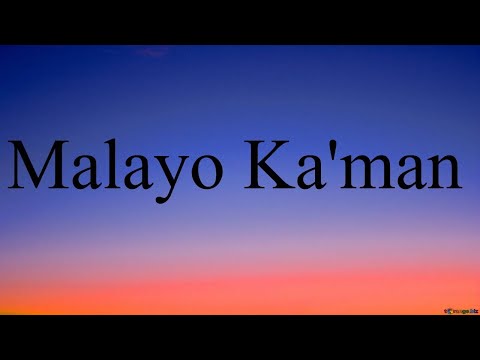 Malayo ka'man - Jr.Crown,Kath,Cyclone & Young Weezy (lyrics video)