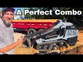 A Dump Trailer And Mini Skid Are A Perfect Combo For A Small Business