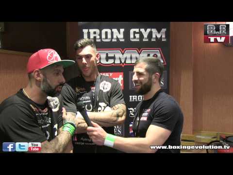 Flave interviews Tom Spooner after his 2nd 1st round stoppage on WCMMA 21