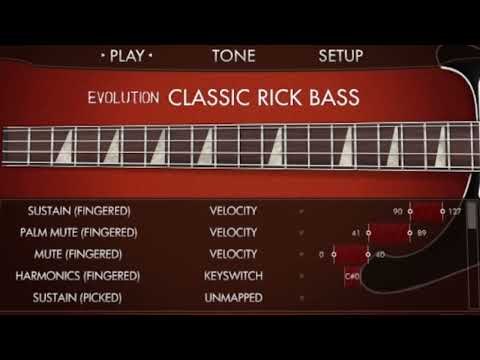 Video for Evolution Classic Rick Bass - Overview & Preset Demo